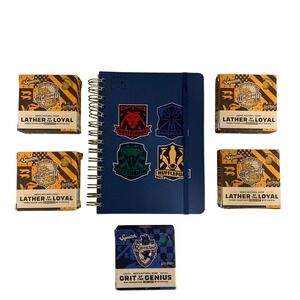 Harry Potter Dr. Squatch Soaps & Yoobi Spiral‎ Journal Bundle Limited New